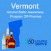 Learn2Serve Vermont Alcohol Seller Awareness Program Off-Premise